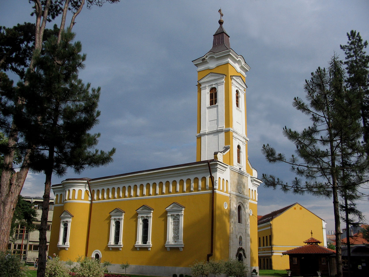 The church dedicated to the St.Trinity - build in 1840